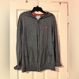 Fat‎ Face Men's Striped Zip Up Hoodie Jacket